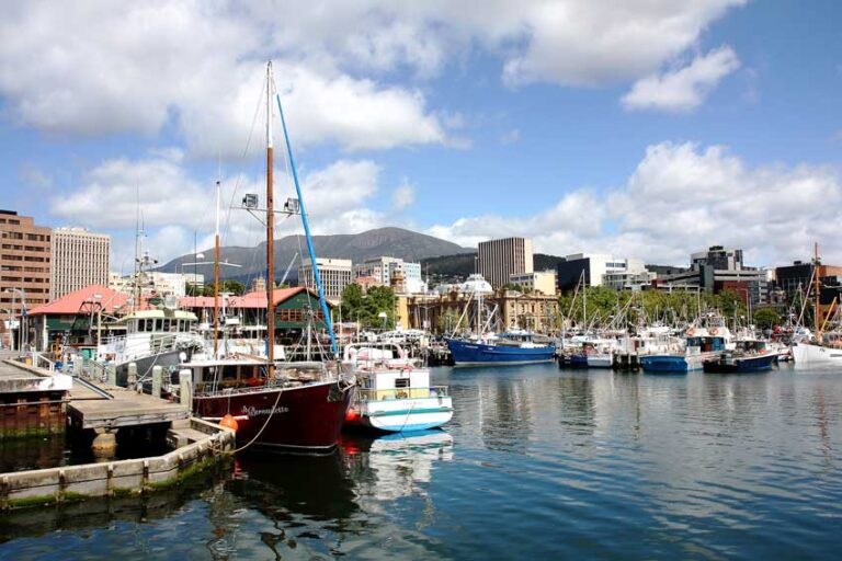 Hobart, Tasmania. Flickr/Andrea Schaffer