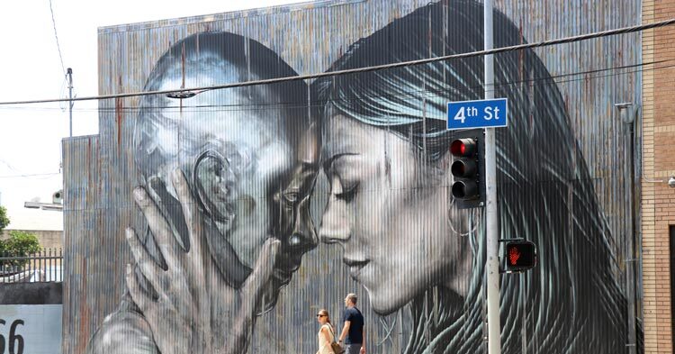 Eine urbane Wanderung durch das Künstlerviertel von LA