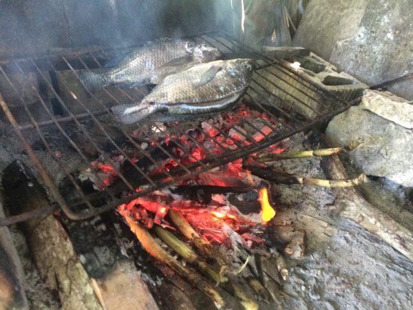 local seafood in Monterrico