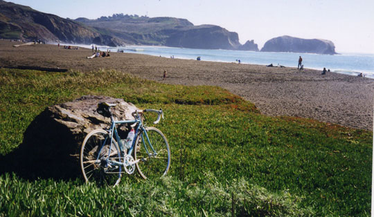 Biking the coast in Scandinavia