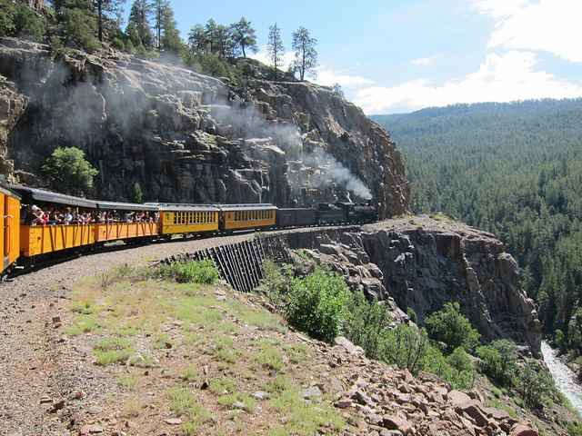 Durango Train Embankment