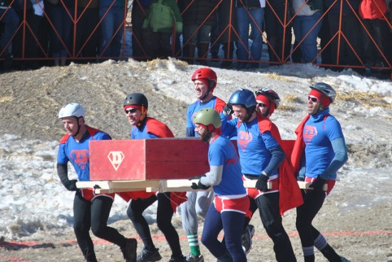 Frozen Dead Guy Days festival in Nederland features coffin race event