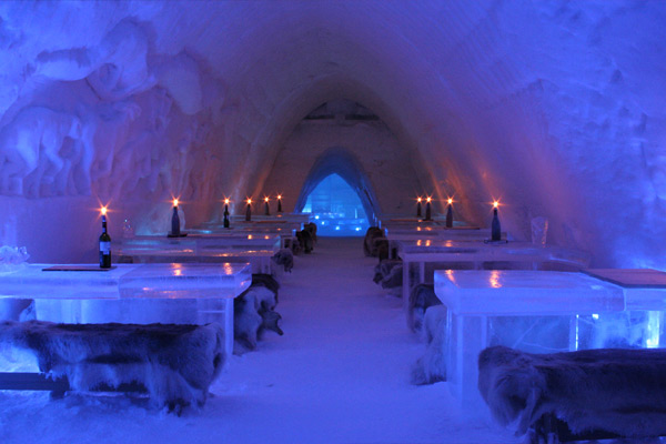 The Ice Restaurant at Snow Village