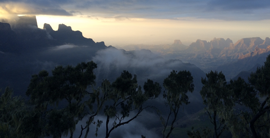 iew of the ambas of the Simien Mountains, Northern Ethiopia Photo by Sam McManus