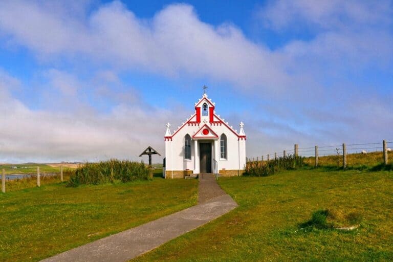 Italian Chapel in Orkney Islands