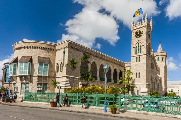 The Barbados Parliament Building