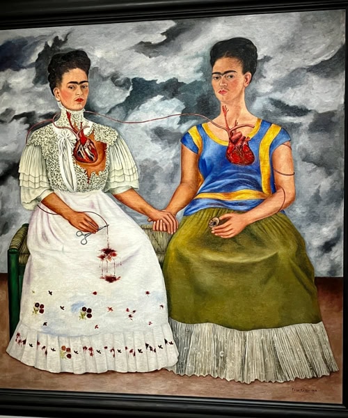 Frida Kahlo Museum painting at Museo de Art Modern